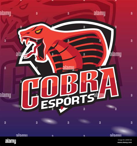 King Cobra Logo Design E Sports Team Stock Vector Image Art Alamy