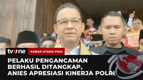 Anies Baswedan Apresiasi Kinerja Kepolisian Atas Penangkapan Pelaku