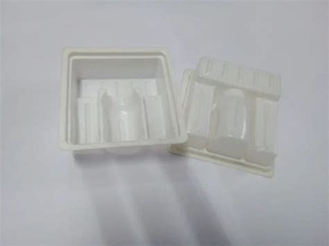 HIPS White Ampoule Vial Tray Thickness 2mm At 1 05 Piece In Indore