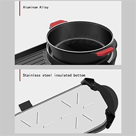 Cjtmy Hot Pot Barbecue Integrierte Topf Aluminium Legierung Material Elektro Hot Pot Indoor