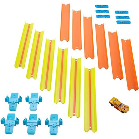 PISTA TRACK BUILDER RETA CONECTORES HOT WHEELS MATTEL 038970 PISTA TRACK BUILDER RETA