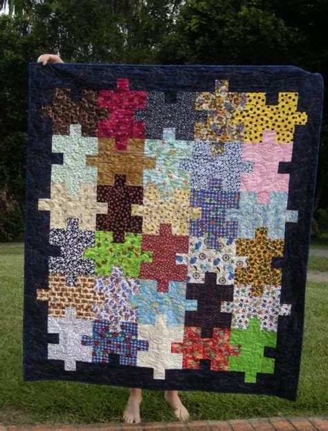 Easy Jigsaw Puzzle Quilt FREE Tutorial | Sewing 4 Free