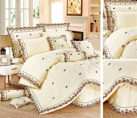 Kosmos Bedding Polycotton Embroidery Lace Comforter Sets Buy Sets