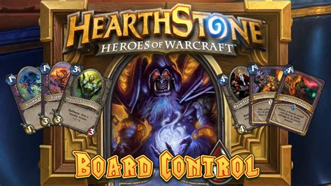 Hearthstone Deck Spotlight Board Control Warlock Youtube