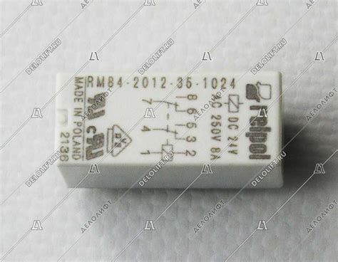 Мини-реле, RM84-2012-35-1024, 24В RELPOL купить в Москве по низкой цене ...