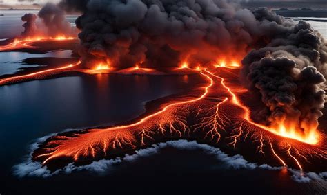 A new fissure eruption started on Reykjanes by BobCSmiley on DeviantArt