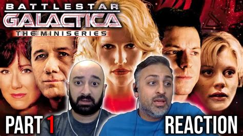 Battlestar Galactica The Miniseries Part Reaction First Time