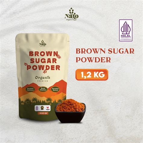 Jual Gula Aren Bubuk 100 Asli Rendah Kalori Aren Semut Brown Sugar