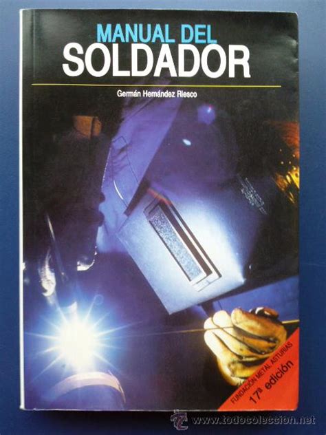 Manual del Soldador German Hernandez Riesco Mi Librería Favorita