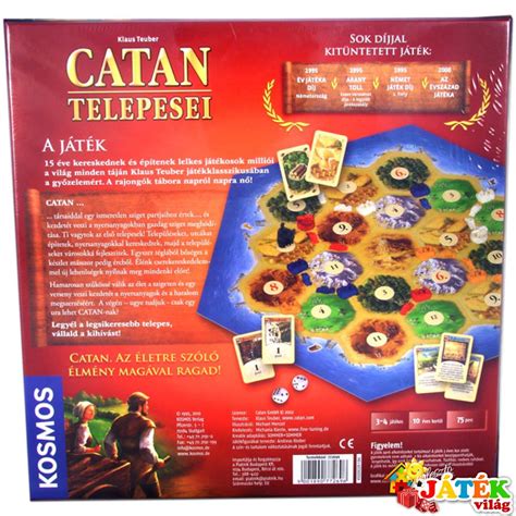 Catan Telepesei Fejleszt J T K Vil G