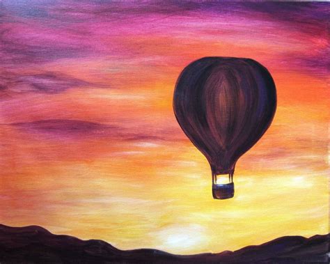 Hot Air Balloon Balloon Painting Hot Air Balloons Art Painting