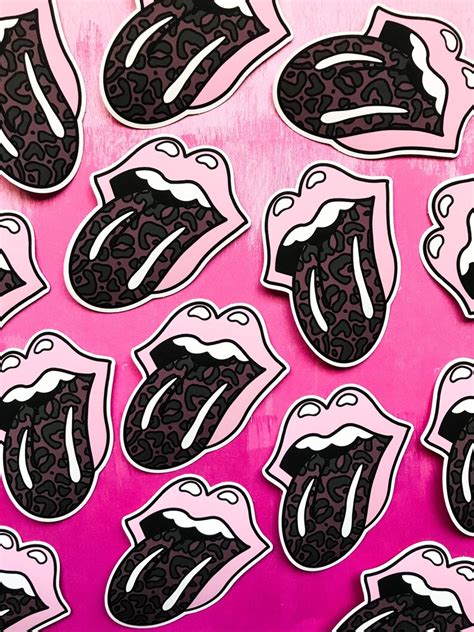 The Rolling Stones Sticker Rock Band Logo Sticker Decal Band Etsy