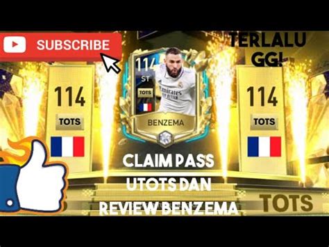 Claim Pass Utots Dan Review Gameplay Dari Card Utots Benzema Ovr 114