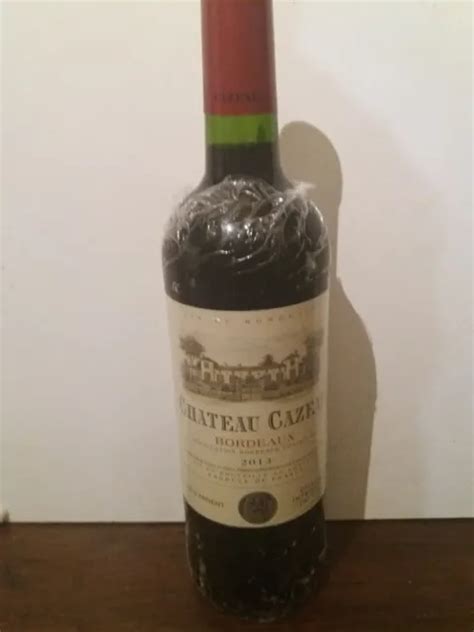 BOUTEILLE DE VIN Bordeaux CHATEAU CAZEAU 2013 Grand VIN EUR 19 00