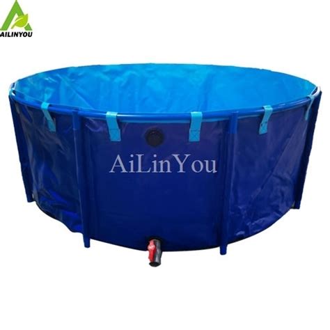 Recirculating Aquaculture System Foldable Pvc Aquaculture Fish Pond