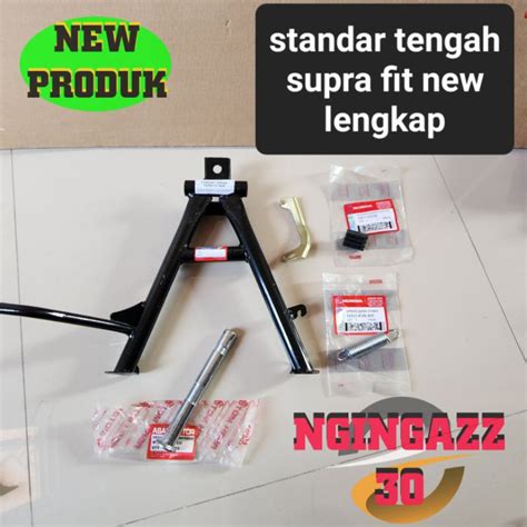 Jual Standar Standart Jagang Tengah Supra Fit Supra Fit New Warna Hitam