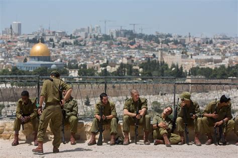 Idf Troops Boost Security On Jerusalem Buses Trains The Times Of Israel