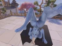 Liara Upside Down Blowjob 3D VR 180 SBS VR Porn Video VRPorn