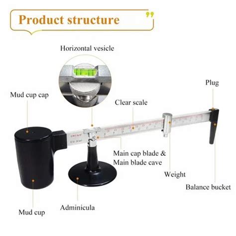 stainless steel mud balance  laboratory model namenumber ue