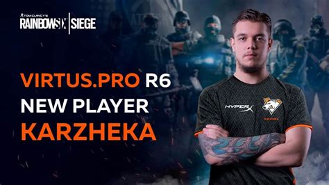 Virtuspro Adds Karzheka To Rainbow Six Siege Roster