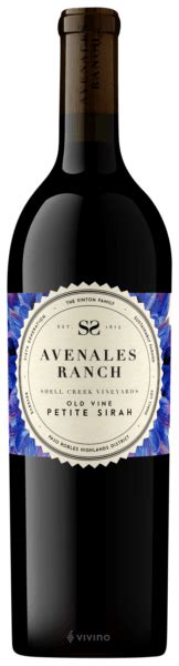 Avenales Ranch Old Vine Petite Sirah Vivino Us