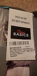 Amazon Sexy Basics Women S 12 Pack String Bikini T Back Thong Underwear Buttery Soft No