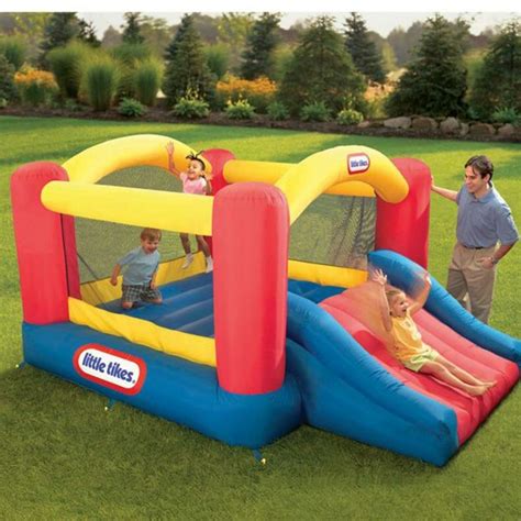 Little Tikes Jump N Slide Dry Bounce House And Reviews Wayfair