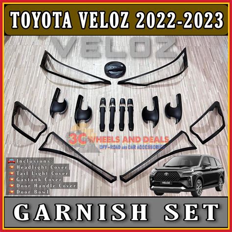 Toyota Veloz 2022 2023 Garnish Ser Veloz Accessories Lazada Ph