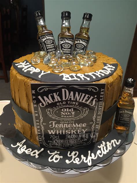 Jack Daniels Birthday Cake With Name Sarina Crowell