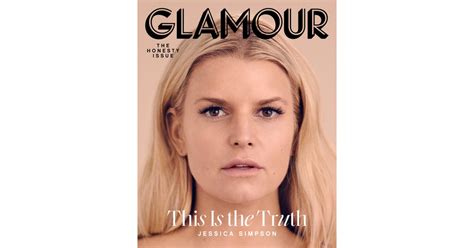 Jessica Simpson Wears No Makeup on Glamour Cover 2020 | POPSUGAR Beauty ...