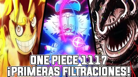 ONE PIECE CAPITULO 1117 PRIMERAS FILTRACIONES INICIA EL DESCONTROL