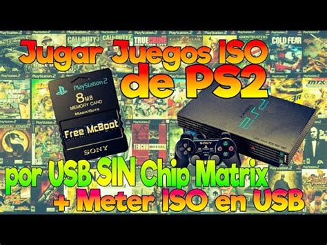 Cargar Juegos Iso Ps En Usb Para Fmcb Sin Chip Matrix Menos De Gb