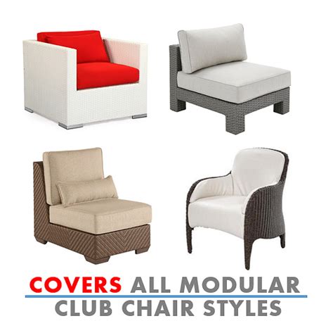 Custom-Made Modular Club Chair Covers | Waterproof