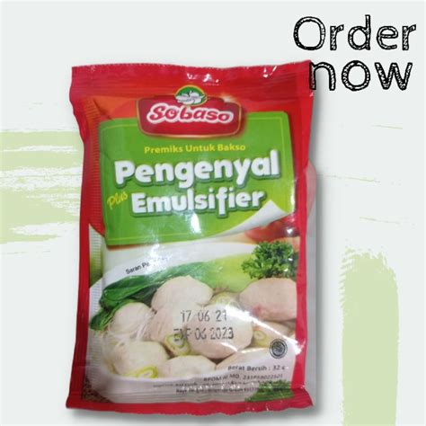 Jual Sobaso Tepung Premiks Bakso Plus Emulsifier Gr Shopee Indonesia