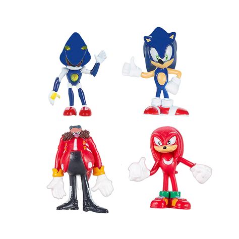 12 Pack Sonic Action Figures Toys, 1.59-2.5'' Sonic Hedgehog Toys ...