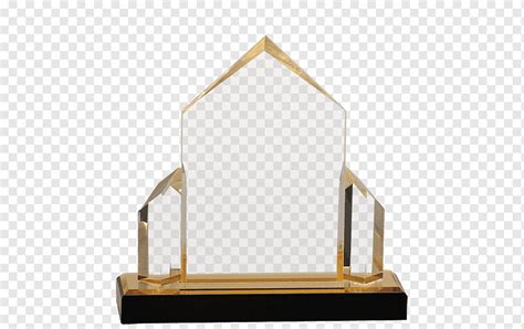 Acrylic Paint Poly Laser Engraving Trophy Commemorative Plaque Glass