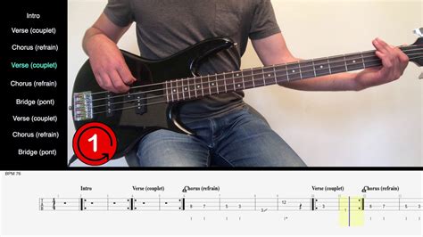 Cours de basse apprends à jouer la basse de Imagine John Lennon