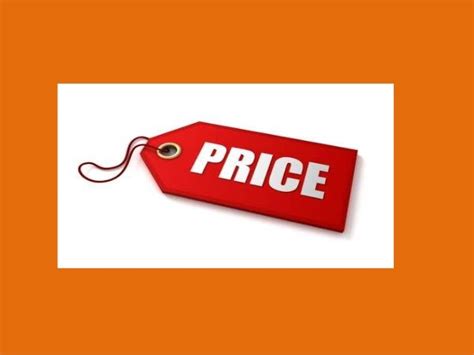 Price & pricing factors 