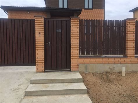 Калитки под ключ, калитки для забора цена от 7500 руб. с установкой в ...