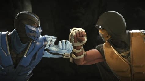 Injustice 2 Sub Zero Vs Sub Zero Mirror All Intro Outros Clash