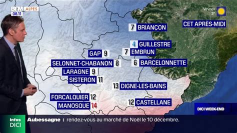 Météo Alpes du Sud de belles éclaircies malgré quelques nuages et un