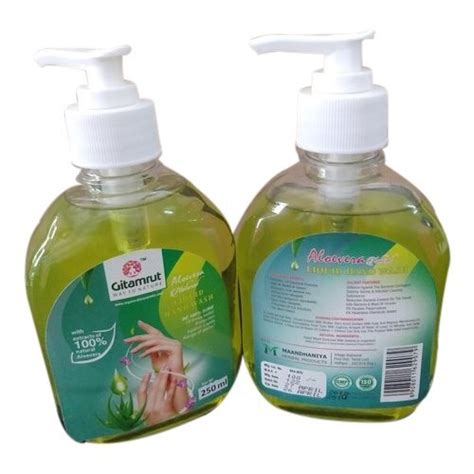 Soap Gitamrut Light Green Aloe Vera Liquid Hand Wash At Best Price In