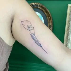 Calla Lily Tattoo Meaning With 105+ Flawless Designs For A Stunning Look