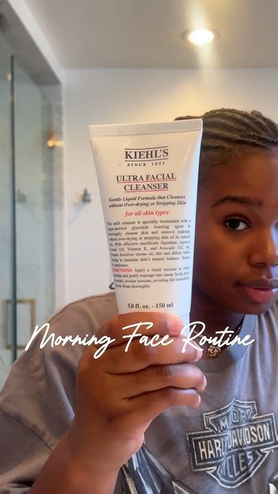 Morning Face Routine 🫧 Youtubeshorts Shortsviral Blackgirlmagic Routinevlog Skincare Youtube