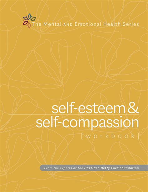 Hazelden Publishing Self Esteem And Self Compassion Workbook