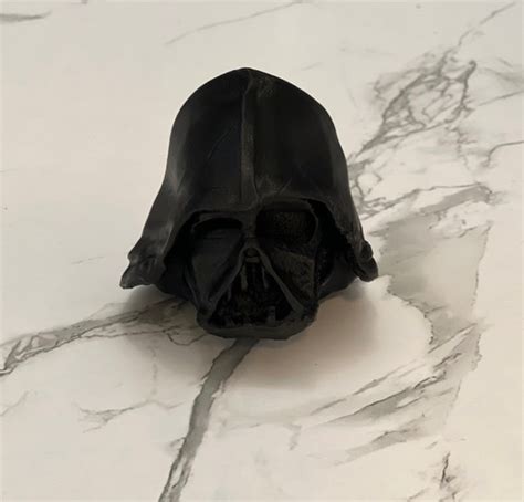 Melted Darth Vader Helmet Etsy