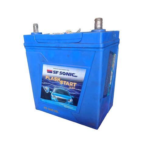 Capacity 35 Ah SF Sonic Flash Start Car Battery 1440 35L Model Name