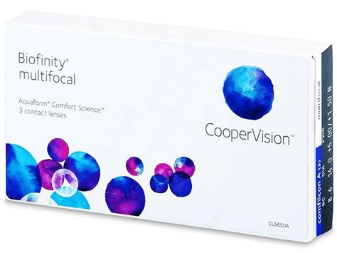 мультифокальные линзы CooperVision Biofinity Multifocal (3 шт ...