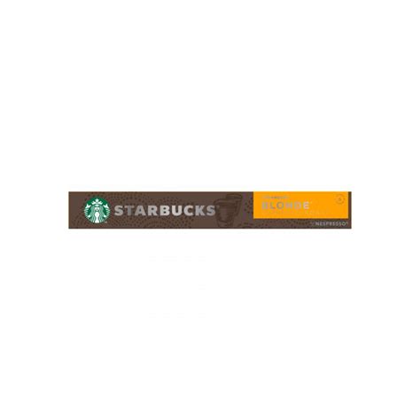 Starbucks Blonde Espresso Roast By Nespresso St G Lebensmittel