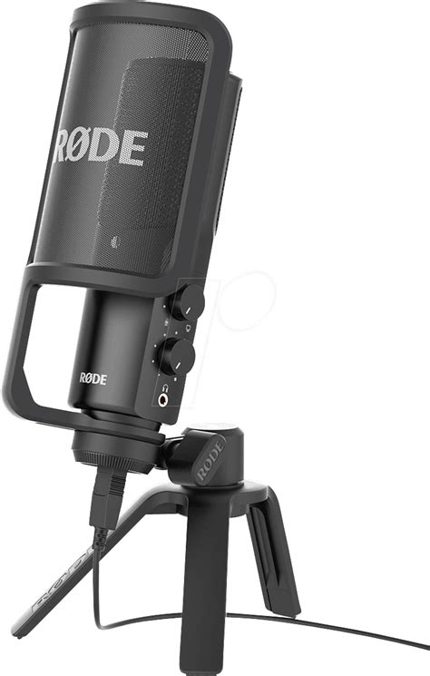 Rode Nt Usb Condenser Microphone Transparent Png Stickpng